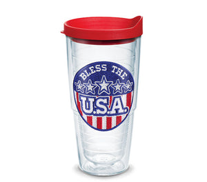 Bless The USA 24oz Tervis with Travel Lid - CEG & Supply LLC
