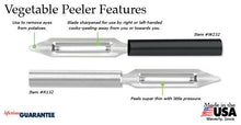 R132 & W232 Rada Vegetable Peeler - CEG & Supply LLC