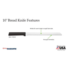 R112 & W212 10" Bread Knife - CEG & Supply LLC