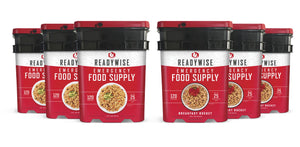 720 Servings of Ready Wise Emergency Survival Food Storage