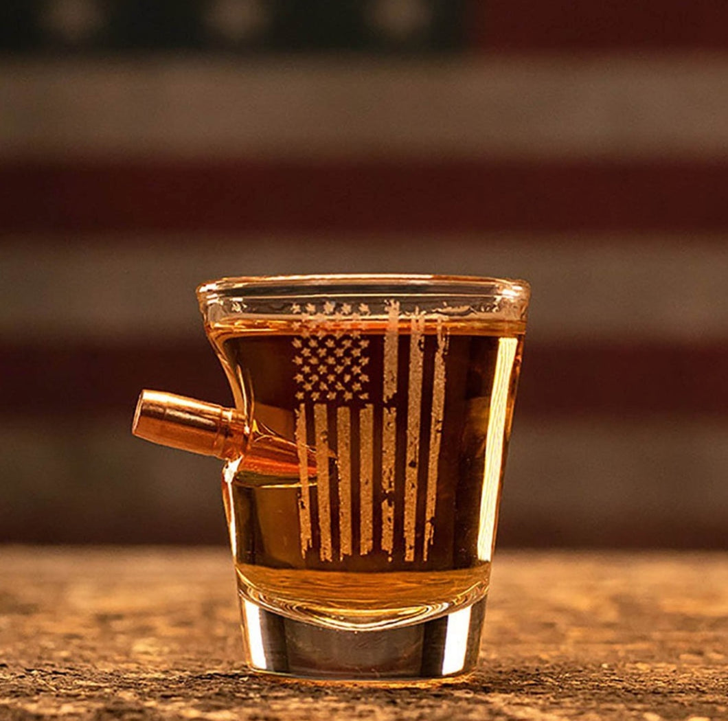 Patriotic Shot Glass