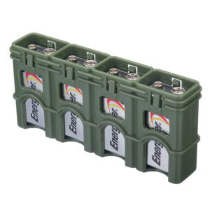 Storacell SlimLine 9V (Military Green) - CEG & Supply LLC