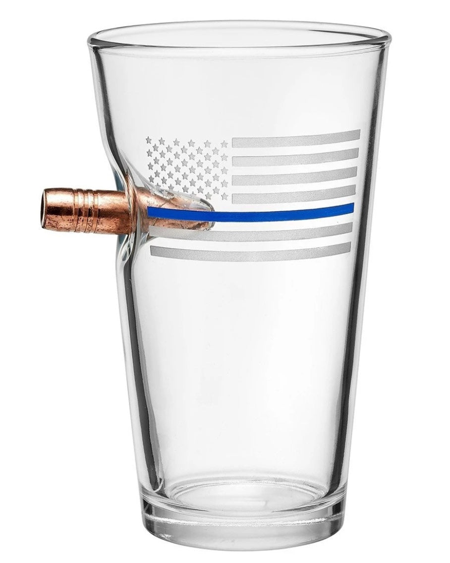 Thin Blue Line Glass