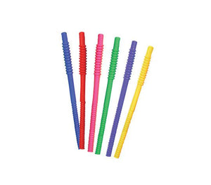 Straws- 6 Assorted Colored Flexible Straws Tervis - CEG & Supply LLC