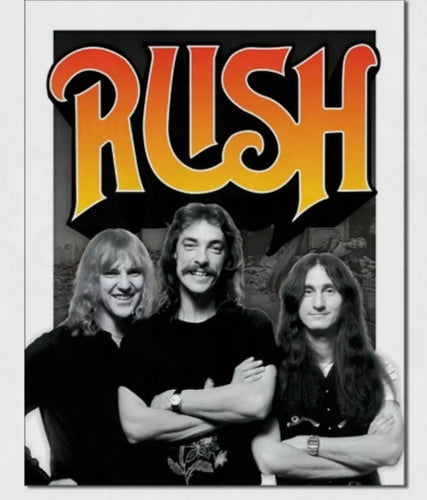 Rush 1974 Cover Tin Sign