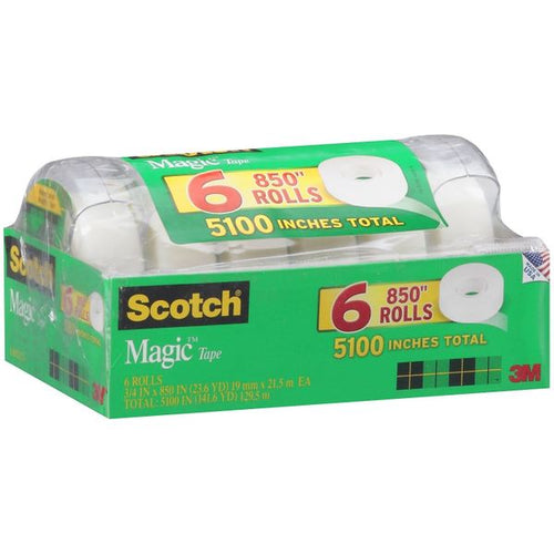 Scotch Magic Tape 6 Pack - CEG & Supply LLC